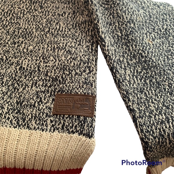Roots Cabin V Neck Sweater - Picture 6 of 8